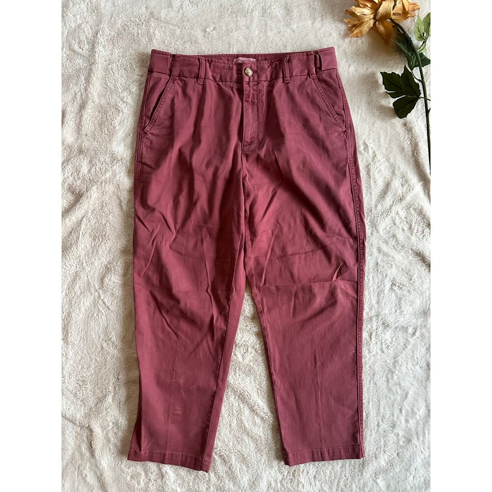 Coldwater Creek Khaki Capri Pants Size 8